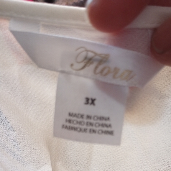 Flora Vintage Nightgown Very Sheer - Picture 15 of 16